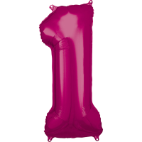 Large Number 1 Pink Amscan